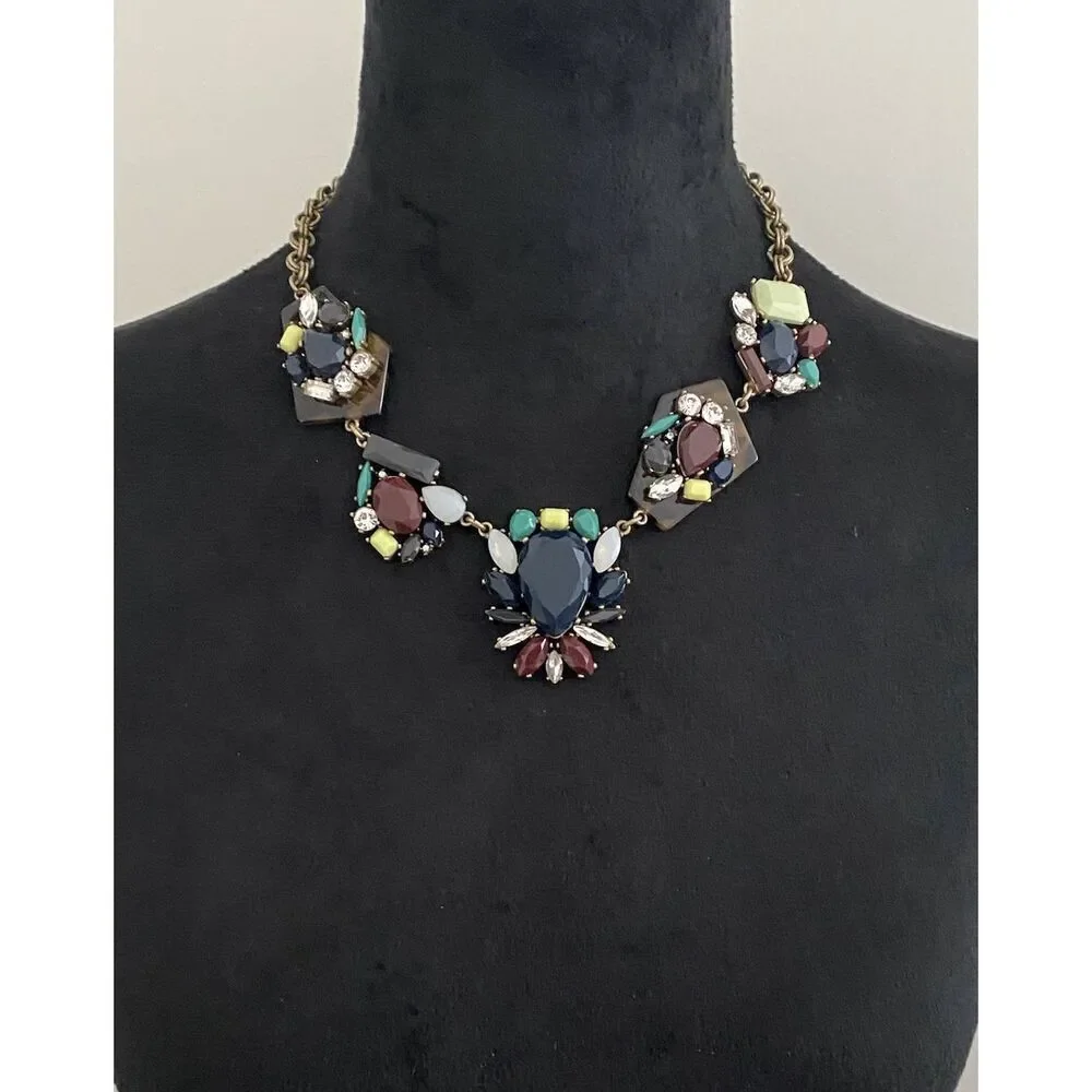 J.CREW x Lulu Frost Goldtone Statement Necklace